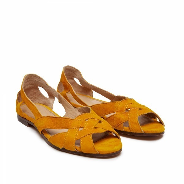 Clementine Suède jaune