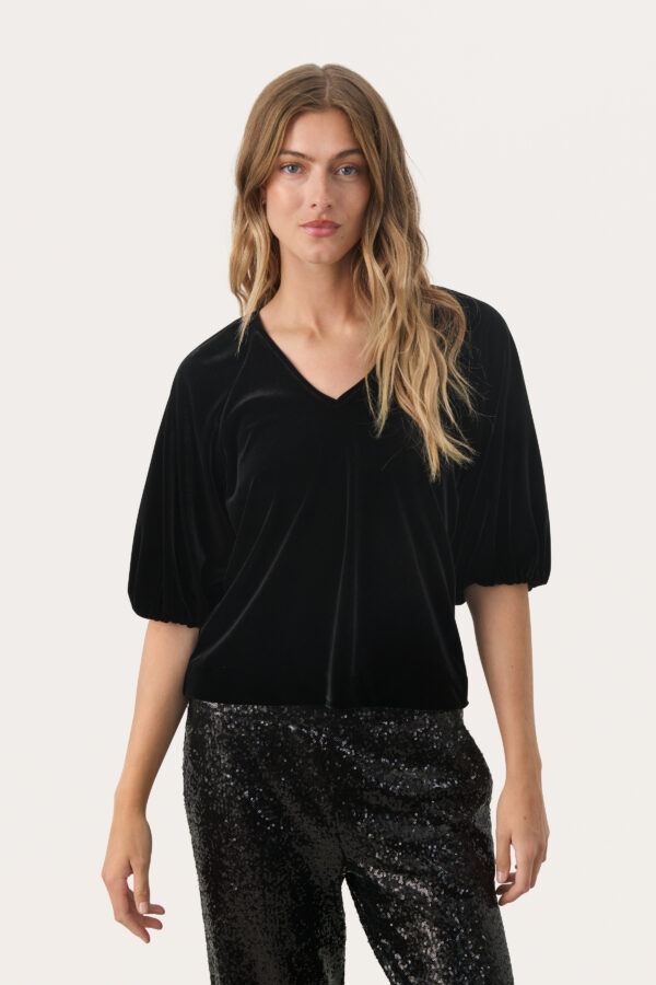 Metty blouse - black