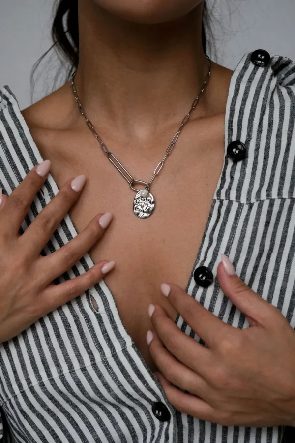 Ketting Stephy - zilver