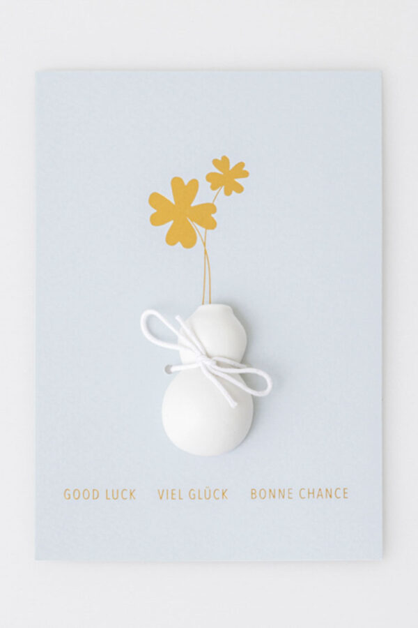 Magnetic vase "Good luck"